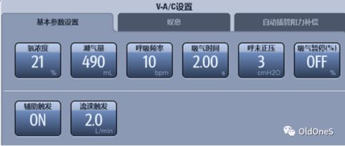 呼吸机常见通气模式及参数调节